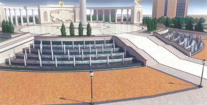 К концу года в Атырау установят 91-метровый флагшток, фото-1 К концу года в Атырау установят 91-метровый флагшток, фото-1