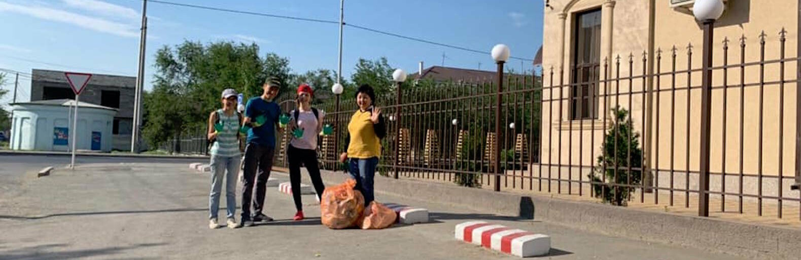 Атыраусцы поддержали марафон «Час чистоты» Атыраусцы поддержали марафон «Час чистоты», Серик Нуржанов